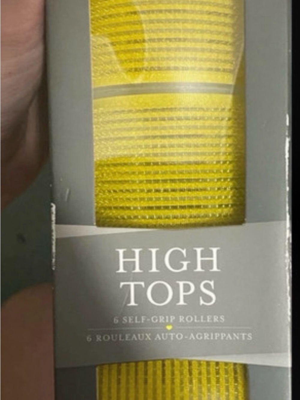 Drybar High Tops Self-Grip Rollers — Bright Yellow